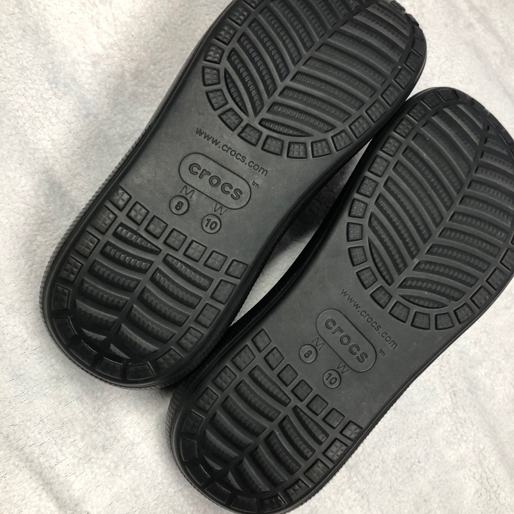 CROCS Like New Crush Platform Slide Sandals Unisex sz W10/M8 - Picture 8 of 14